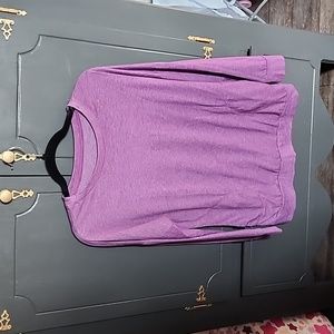 Cute purple shirt with pockets